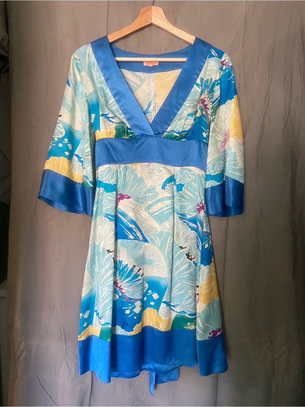 Stunning Anthropologie (Ayoama Itchome) Silk Kimono Dress
